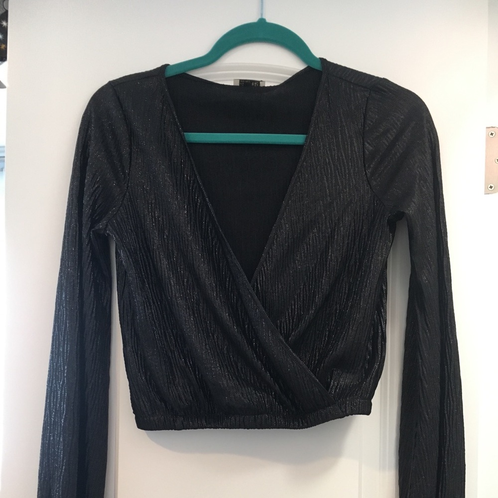 Zara Sequin Shirt